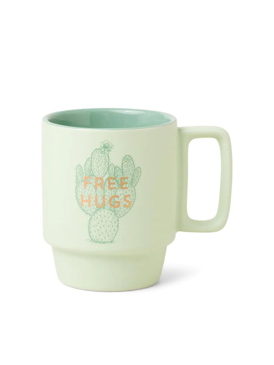 Lifestyle DESIGN WORKS INK Home | Free Hugs Mug 12Oz Matcha