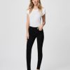 Women Paige Jeans | Hoxton Ultra Skinny Jean Black Shadow