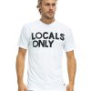 Men AVIATOR NATION T-Shirts | Locals Only T-Shirt White