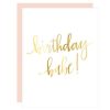 Lifestyle CHEZ GAGNE LETTERPRESS Stationery | Greeting Card Birthday Babe