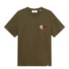 Men LES DEUX T-Shirts | Felipe T-Shirt Olive Night