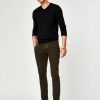 Men Mavi Pants | Johnny Twill Slim Pant Dark Green