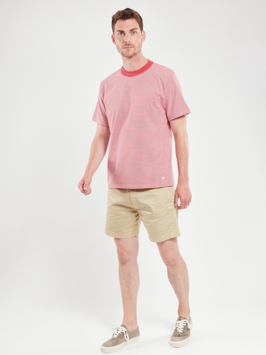 Men Armor Lux Shorts | Cotton Short - Pale Olive