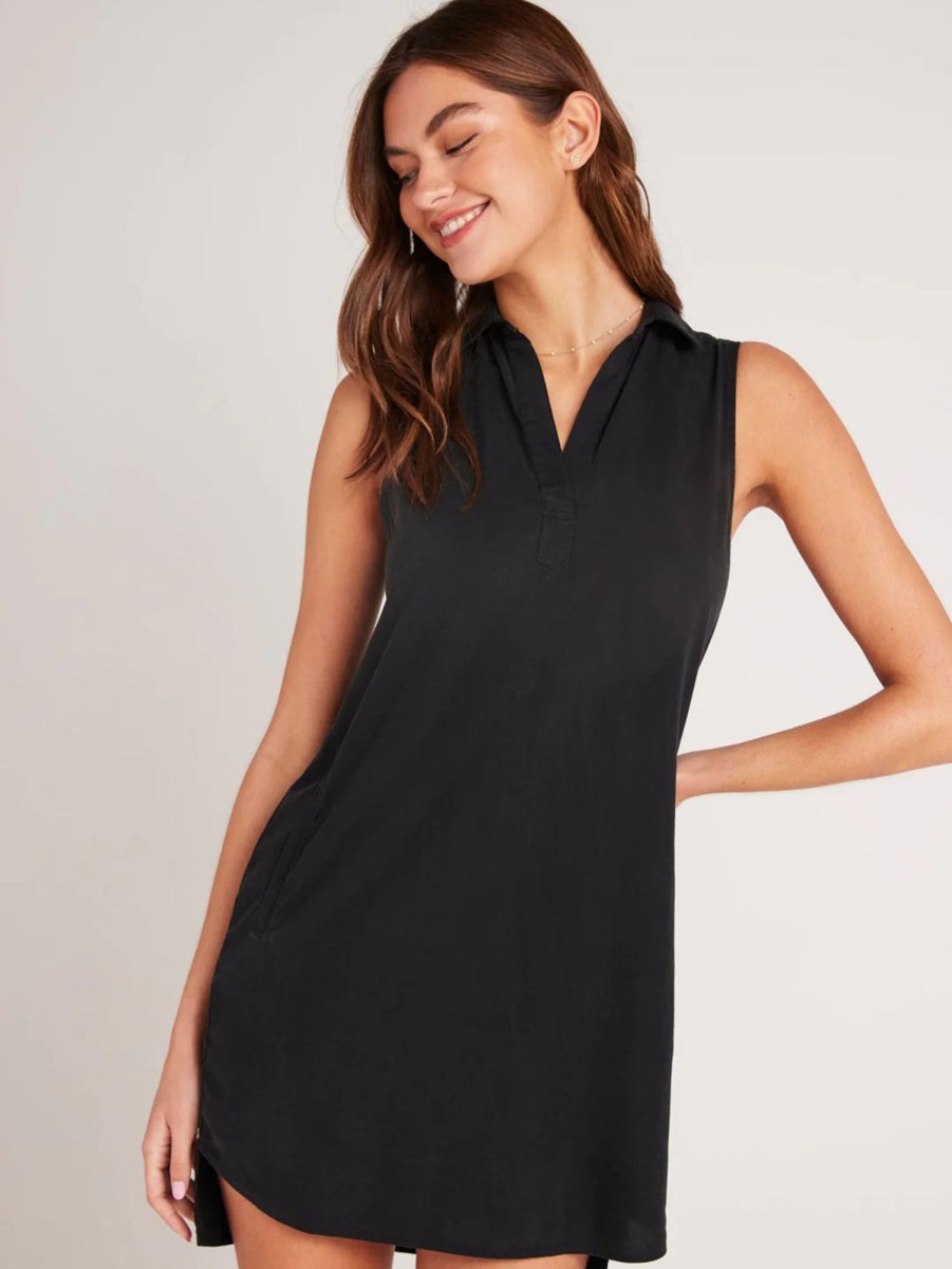 Women Bella Dahl Dresses & Jumpsuits | A-Line Sleeveless Dress Vintage Black