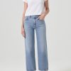 Women AGOLDE Jeans | Harper Mid Rise Stretch Crop Jean Hassel