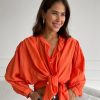 Women CHARLI Shirts | Maya Blouse Coral