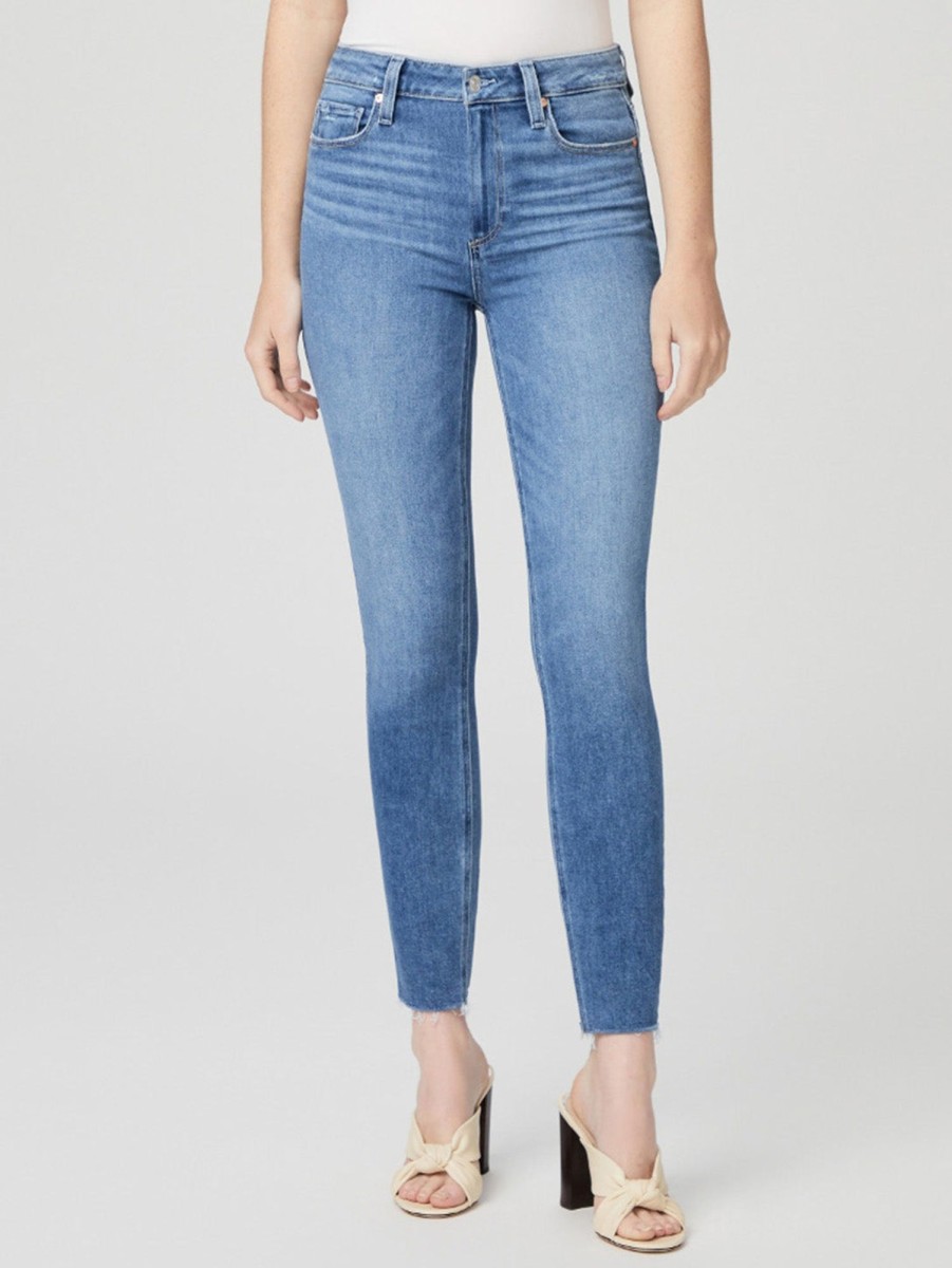 Women Paige Jeans | Hoxton Ultra Skinny Jean Bellflower