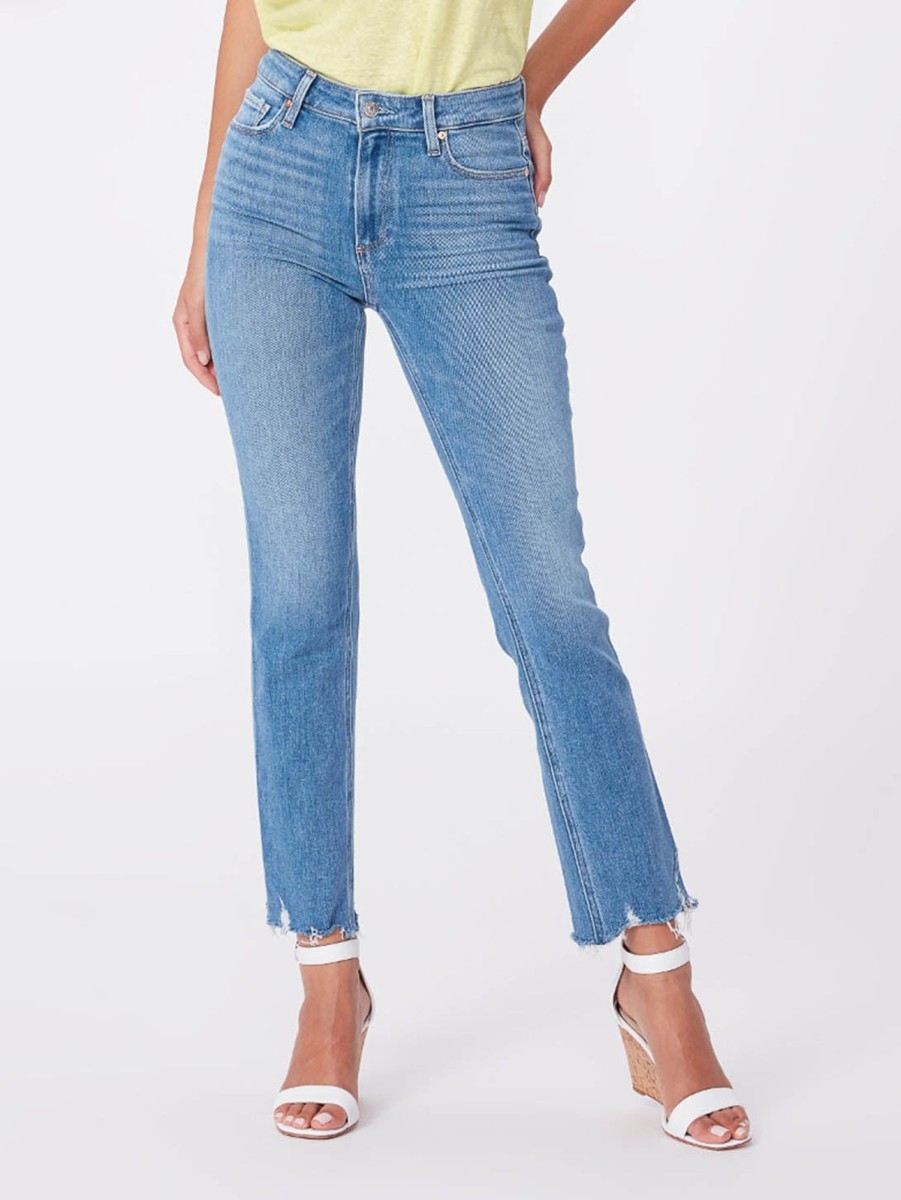 Women Paige Jeans | Cindy Crop Straight Jean Mel