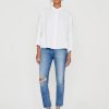 Women AG Jeans Jeans | Mari High Rise Crop Straight Jean 18 Yr Santa Fe