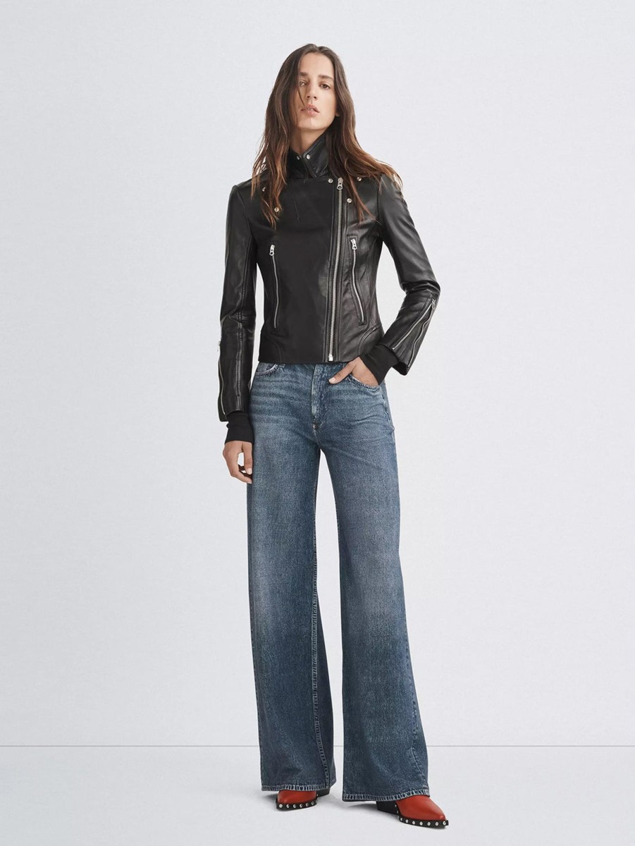 Women RAG + BONE Jeans | Miramar Sofie Wide Jean - Kimber Kimber Was