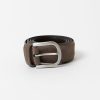 Men Anderson's Belts | Suede Belt Taupe