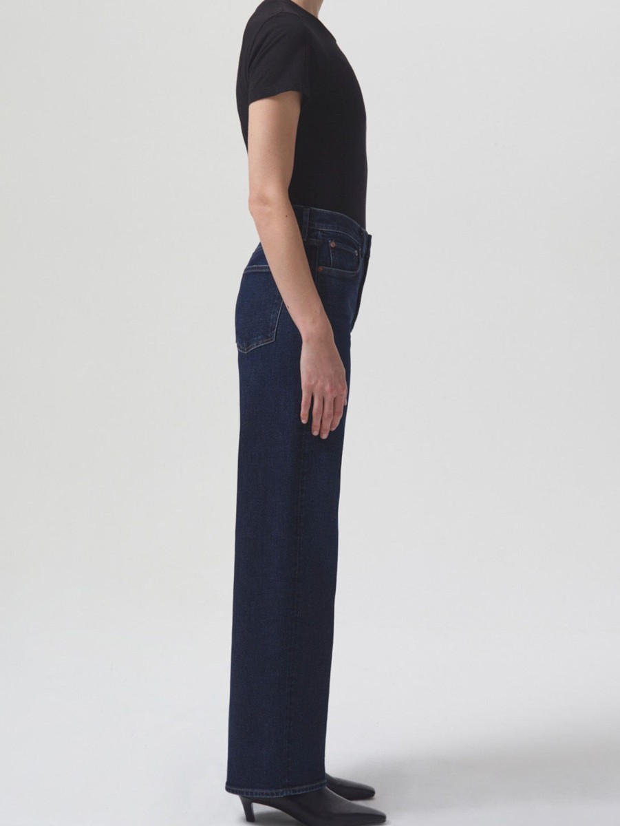 Women AGOLDE Jeans | Harper Mid Rise Straight Jean Tion Forma