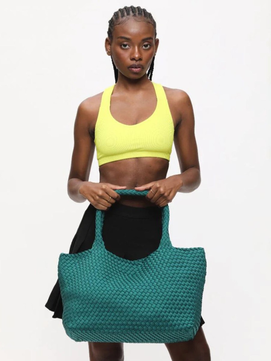 Women SOL + SELENE Bags | Sky'S The Limit Large Tote Forest