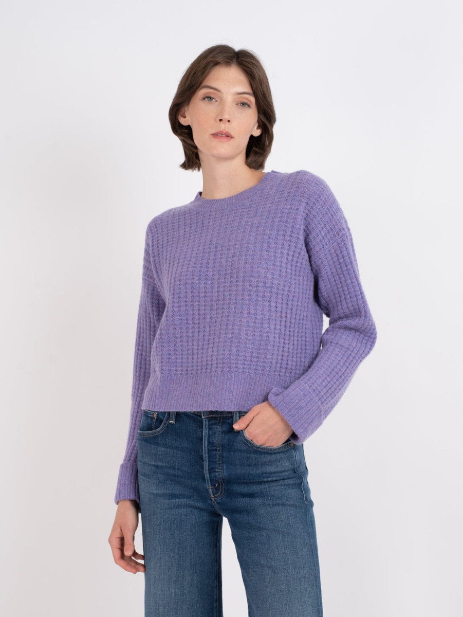 Women AUTUMN CASHMERE Sweaters & Sweatshirts | Thermal Crew Sweater