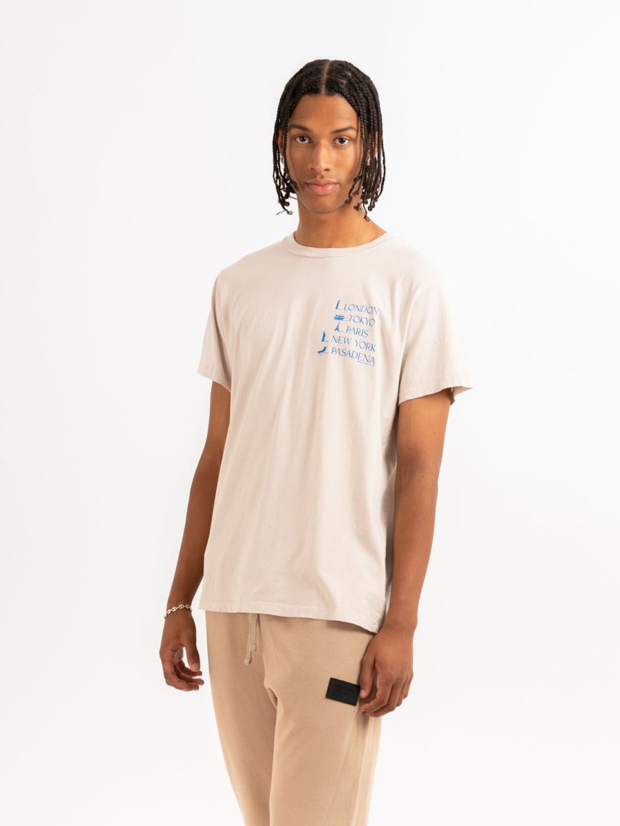 Men PASADENA LEISURE CLUB T-Shirts | Landmarks Tee Bone