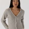 Women LYLA+LUXE Sweaters & Sweatshirts | Quinn Cardigan Grey