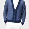 Men Paige Sweaters & Sweatshirts | Hewson Cardigan Lagoon Mist