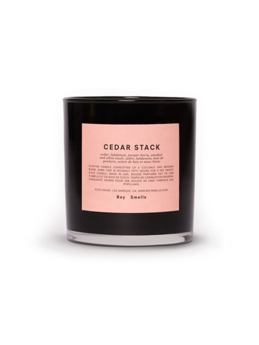 Lifestyle BOY SMELLS Candles | Candle Cedar Stack