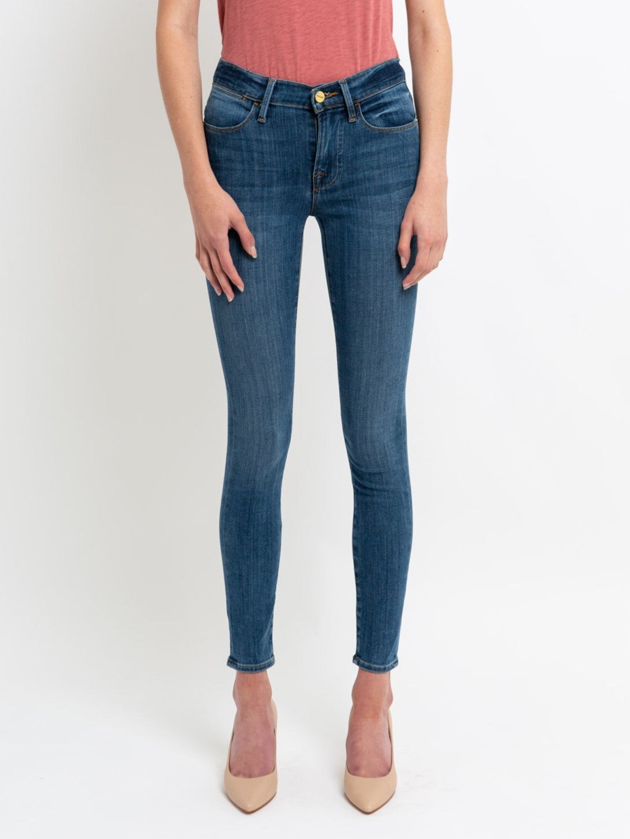 Women FRAME Jeans | Le High Skinny Jean - Poe Poee