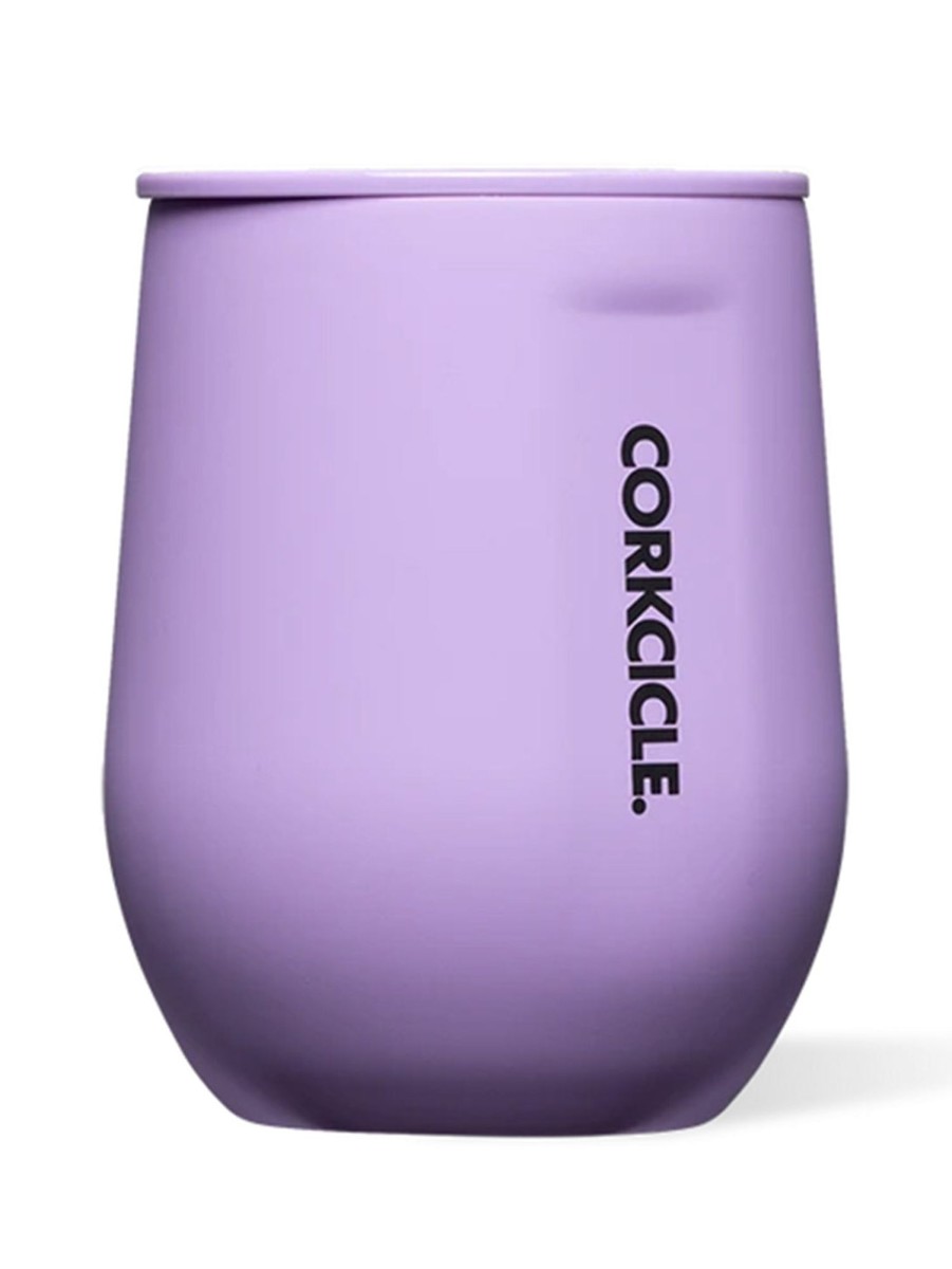 Lifestyle CORKCICLE Home | Neon Lights Stemless - 12Oz Sun Soaked Lilac