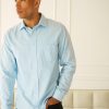 Men Benson Shirts & Polos | Humphrey Oxford Shirt Pale Blue