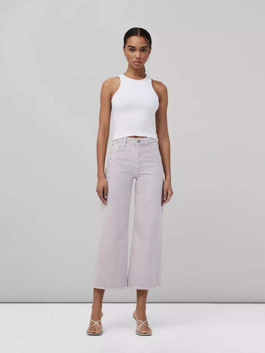 Women RAG + BONE Jeans | Andi High Rise Wide Leg Jean Lavender