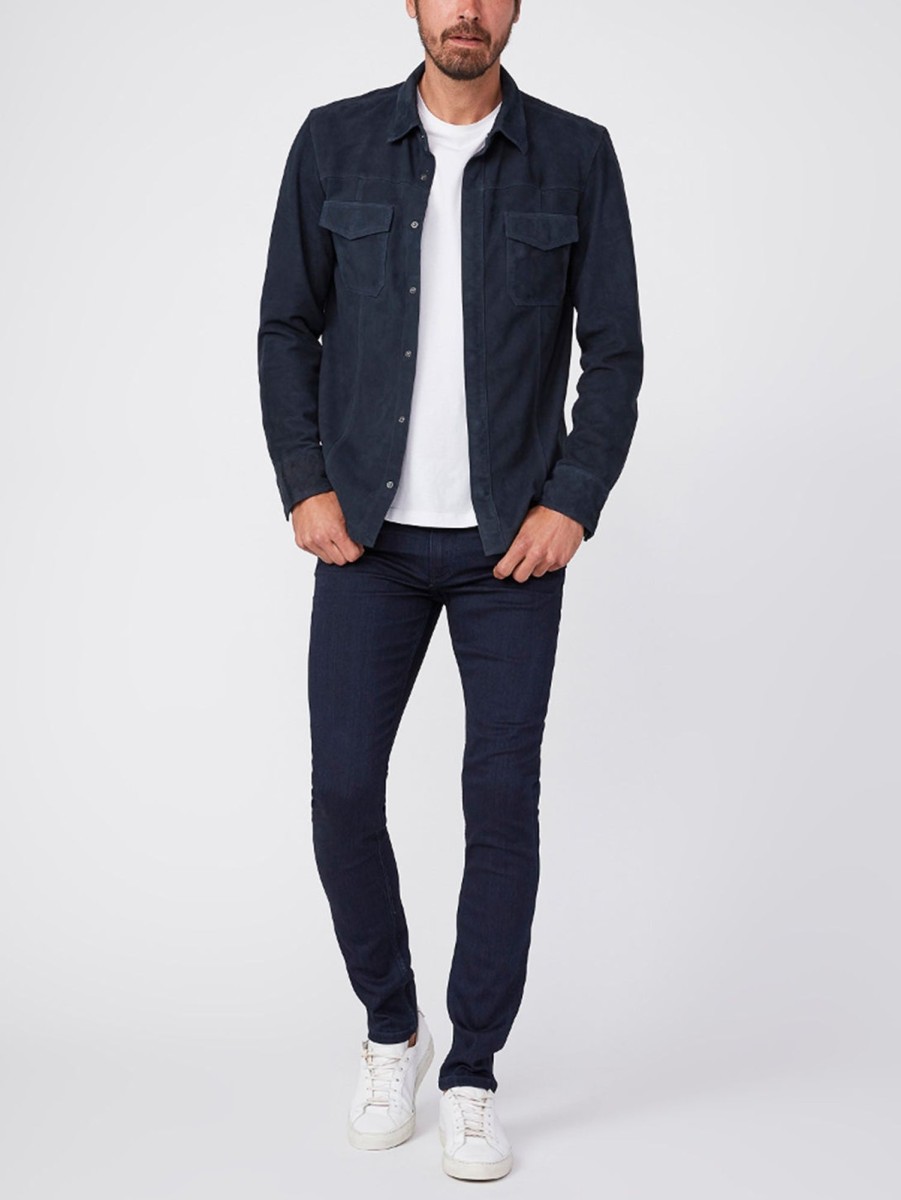 Men Paige Jeans | Croft Skinny Jean Inkwell