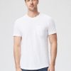 Men Paige T-Shirts | Kenneth Crew T-Shirt - Fresh White