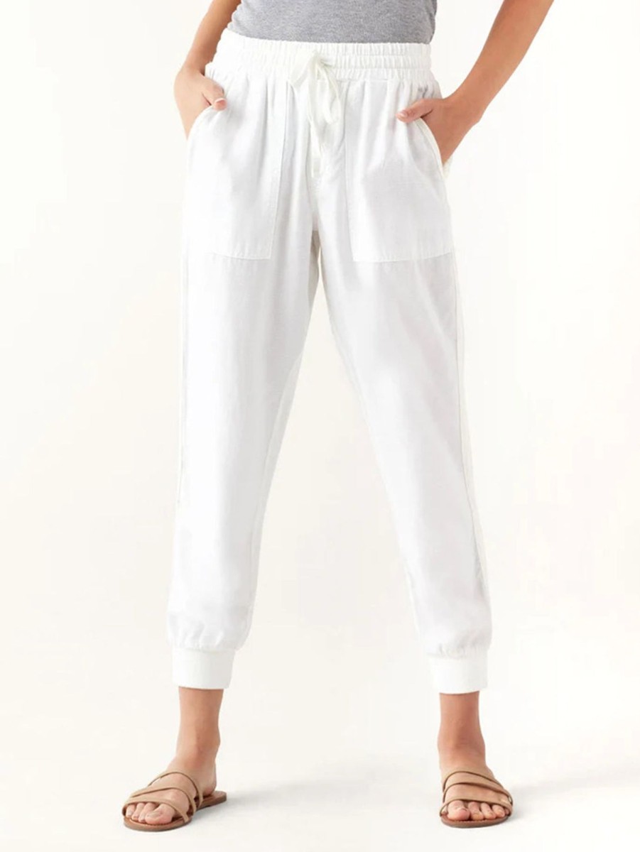 Women SPLENDID Pants | Lakeside Jogger Pant White