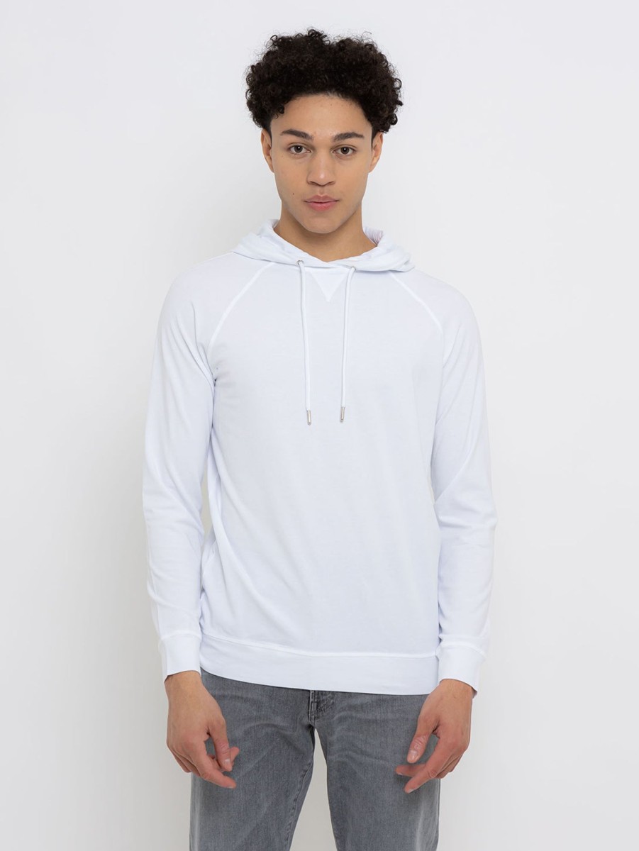 Men Benson Sweaters & Sweatshirts | Laguna Hoody White