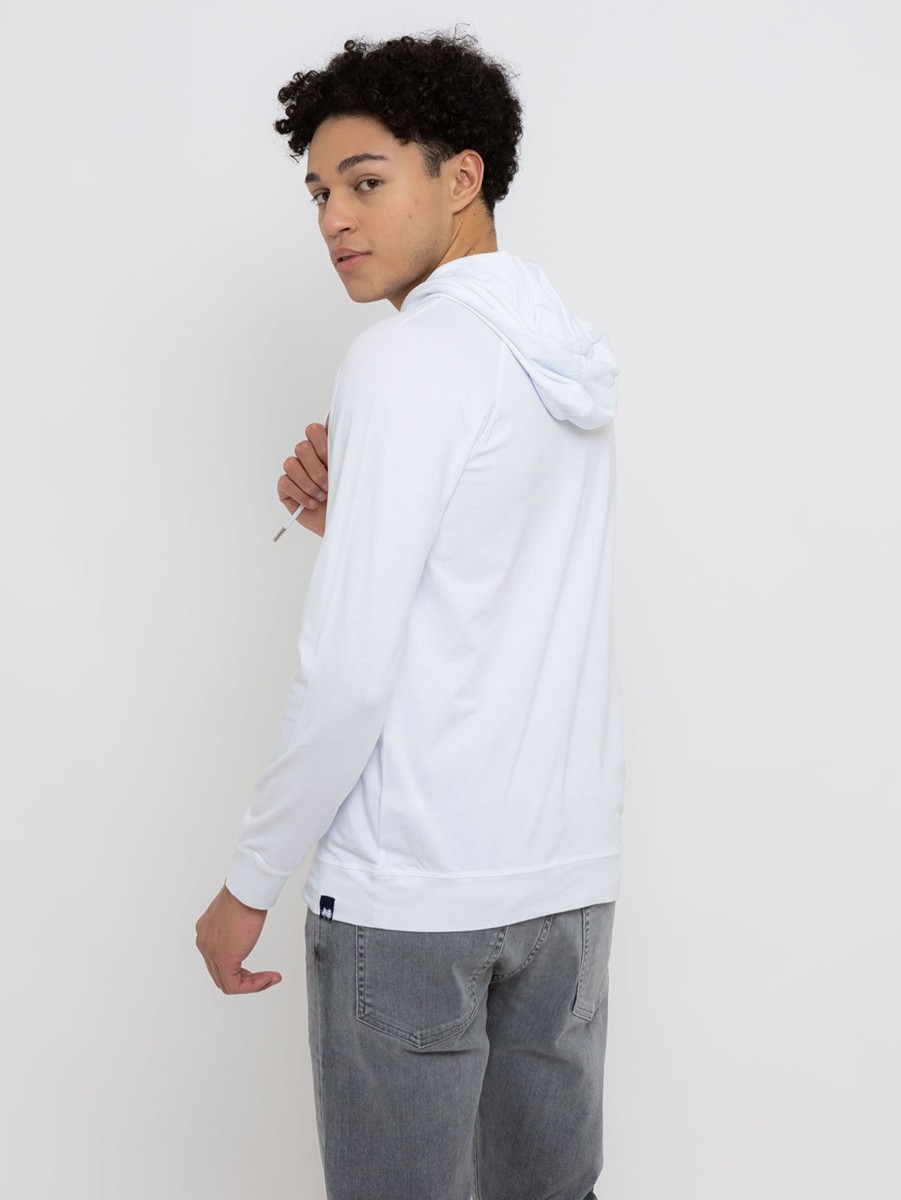 Men Benson Sweaters & Sweatshirts | Laguna Hoody White