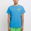 Men PASADENA LEISURE CLUB T-Shirts | Puff Logo T-Shirt Electric Blue