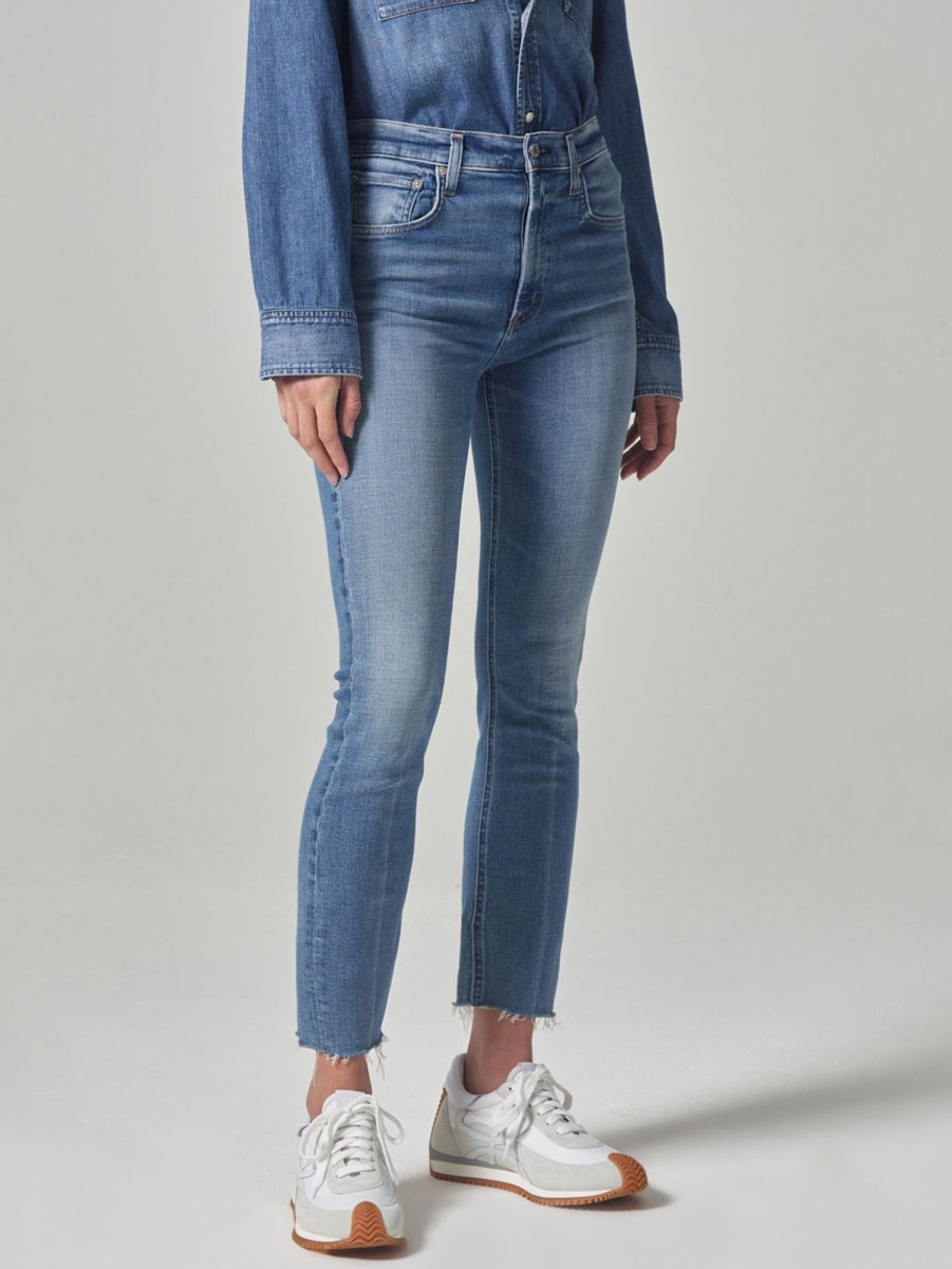 Women Citizens of Humanity Jeans | Isola Crop Straight Jean Splendor