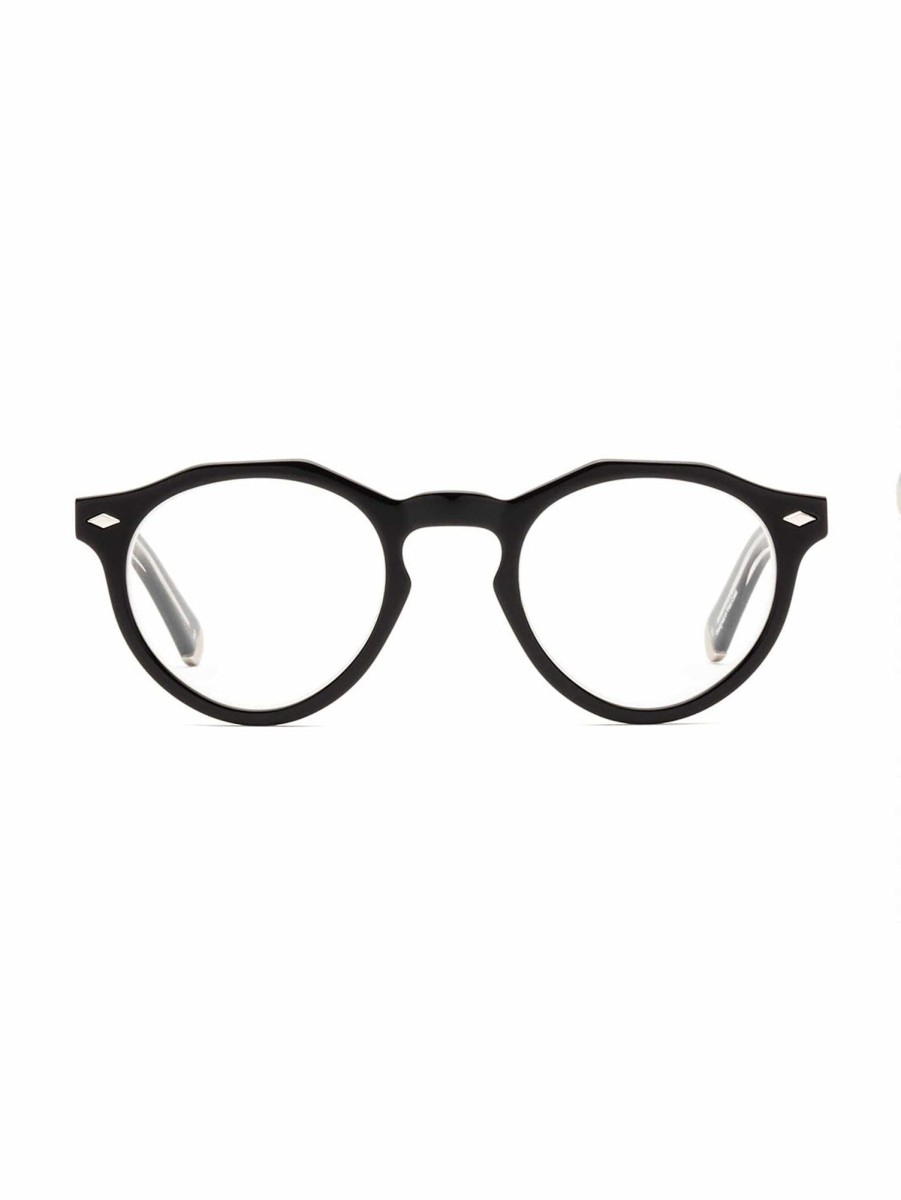 Women CADDIS Eyewear | Dogleg Reader - Polished Black Polished Blk