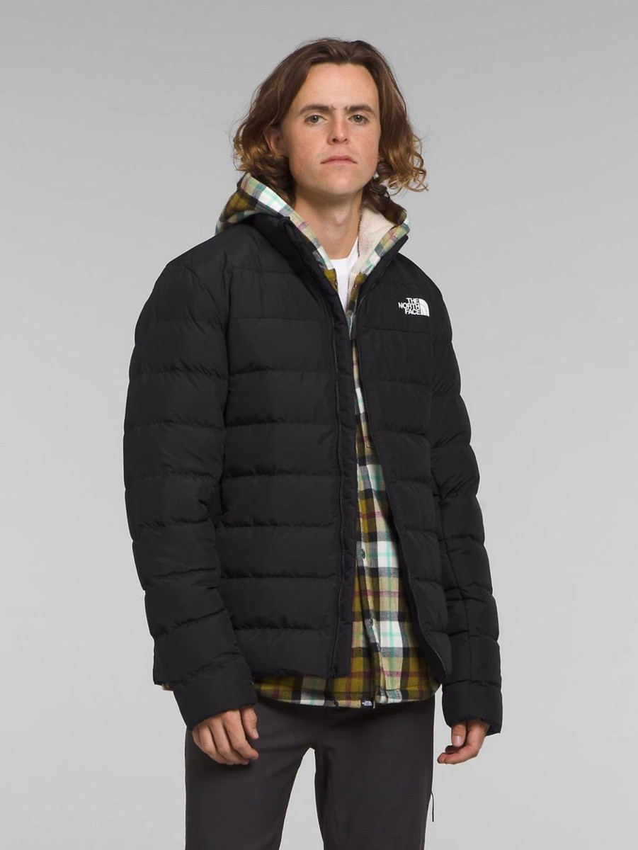 Men The North Face Outerwear & Jackets | Aconcagua 3 Jacket Asphalt Grey