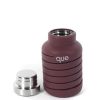 Lifestyle QUE BOTTLE Home | Collapsible Bottle 20 Oz Frozen Plum