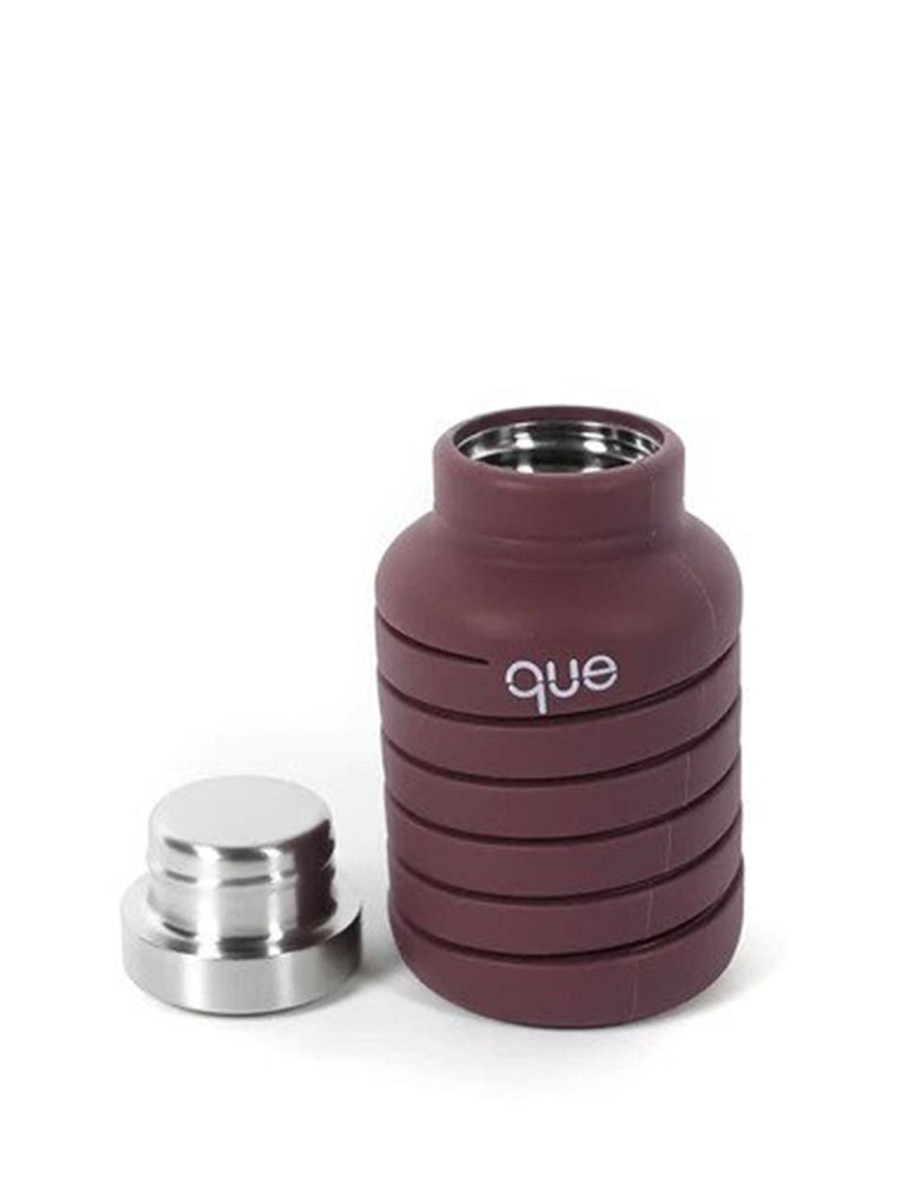 Lifestyle QUE BOTTLE Home | Collapsible Bottle 20 Oz Frozen Plum