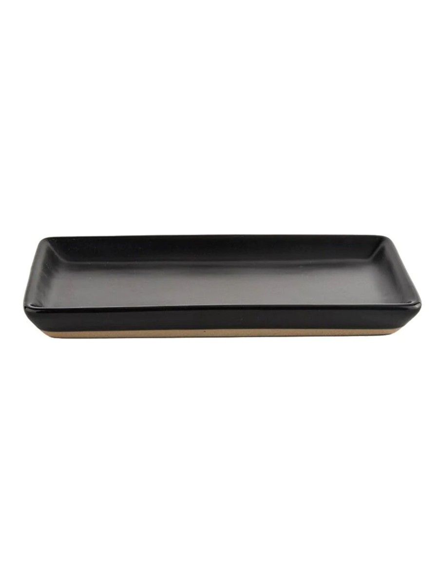 Lifestyle SWEET WATER DECOR Home | Stoneware Tray Black