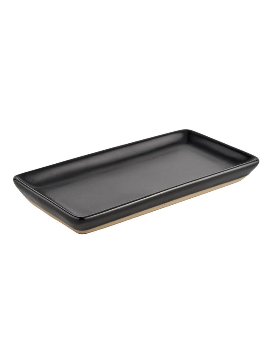 Lifestyle SWEET WATER DECOR Home | Stoneware Tray Black