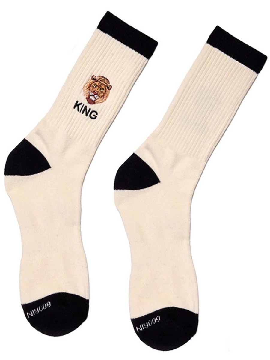 Men GOORIN BROTHERS Footwear & Socks | Mighty Mane Sock Cream