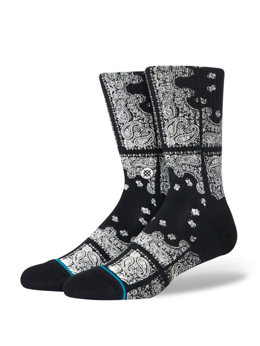 Men Stance Footwear & Socks | Lonesome Town Sock Black