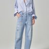 Women Citizens of Humanity Jeans | Marcelle Low Slung Easy Cargo Jean Cloud Nine