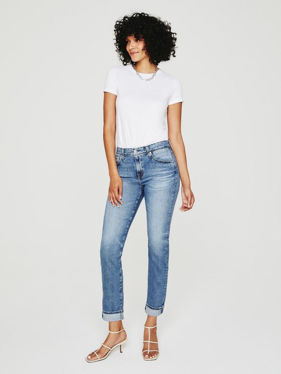 Women AG Jeans Jeans | Ex-Boyfriend Slim Straight Jean - 16 Years Hudson 16 Yrs Hudson