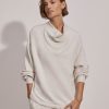 Women VARLEY Sweaters & Sweatshirts | Betsy Sweatshirt Marl Ivory