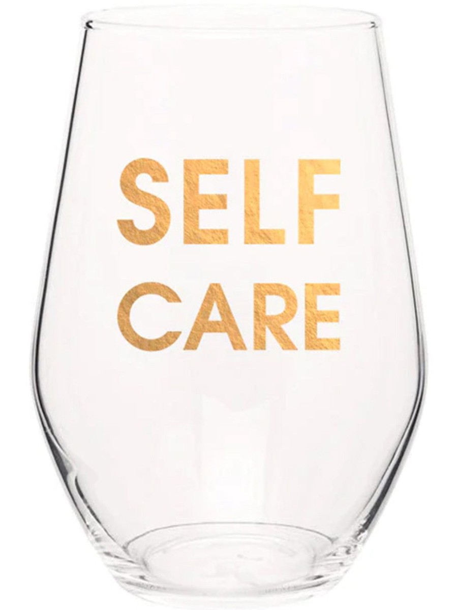 Lifestyle CHEZ GAGNE LETTERPRESS Home | Wine Glass Self Care