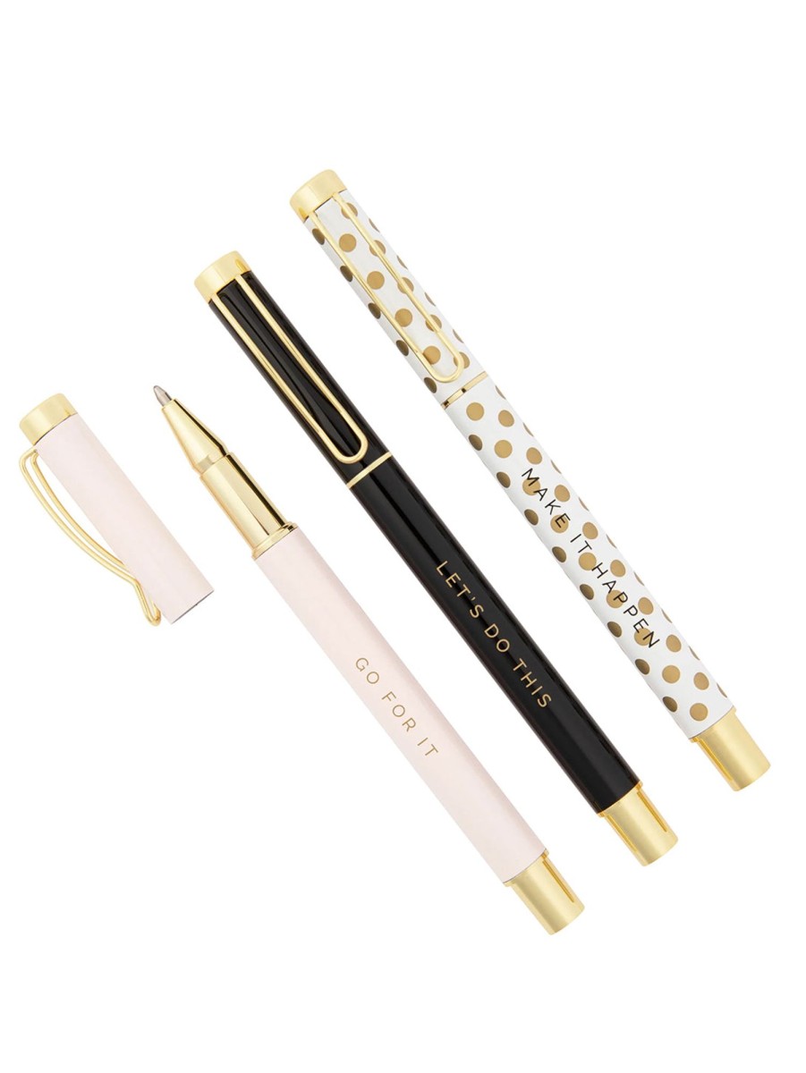 Lifestyle SWEET WATER DECOR Stationery | Inspirational Metal Pen Set Inspo