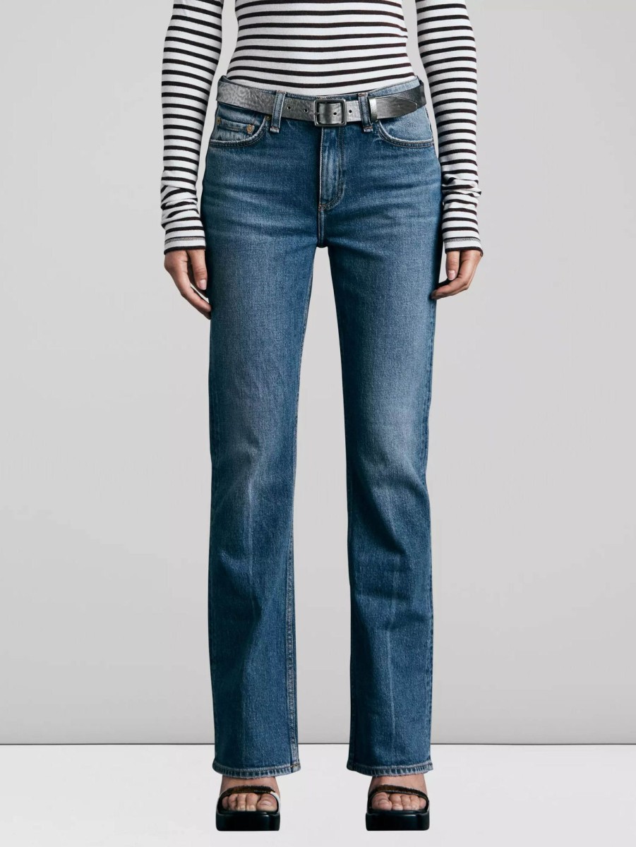 Women RAG + BONE Jeans | Peyton Mid Rise Boot Jean Huntley