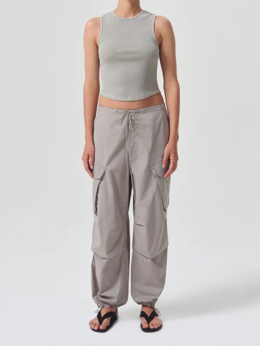 Women AGOLDE Pants | Ginerva Cargo Pant Drab