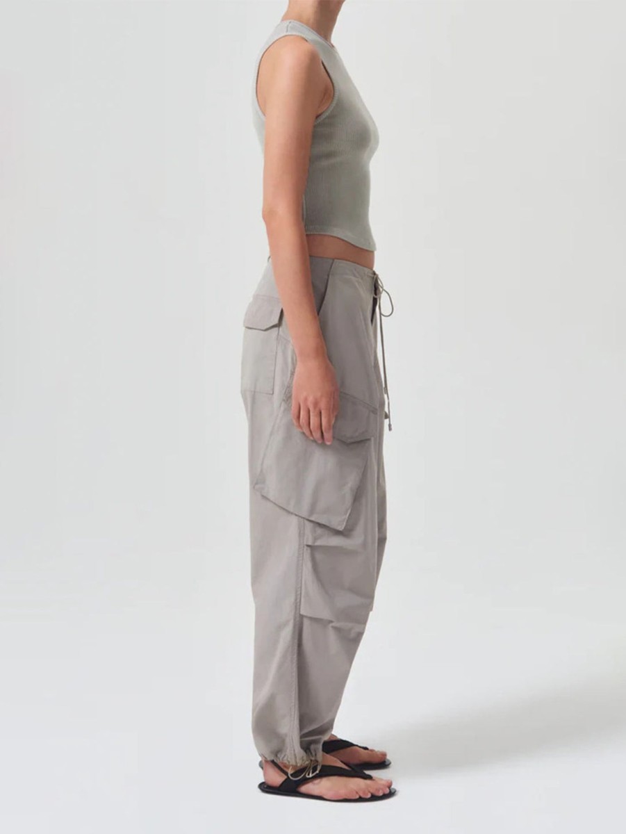 Women AGOLDE Pants | Ginerva Cargo Pant Drab