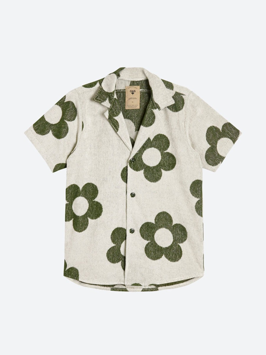 Men OAS Shirts & Polos | Cuba Terry Shirt Meadow